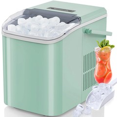Countertop Bullet Ice Maker with Ice Scoop 26.5 lbs in 24 Hours Ice Machine