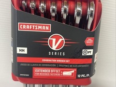 Craftsman V Series 12 Piece Metric Combination Wrench Set CMMT87325V