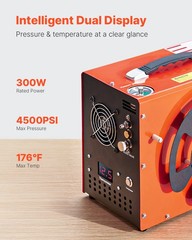 Uimoso 4500PSI PCP Air Compressor with Auto-Stop and Integrated Converter