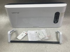 BRAND NEW 2 IN 1 WALL MOUNTED PTC FAN & HEATER W REMOTE CONTROL AND WALL MOUINT