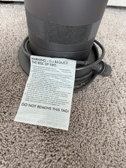 Dyson AM09 Hot + Cool Fan Heater Gray Silver with Remote Tested and Working Used