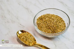 Organic Way Chamomile Flowers Cut & Sifted – Organic, Kosher & USDA Certified