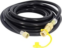 20FT Both 3/8″ Female Flare Propane Hose,3/8 Inch LP Gas Disconnect Fittings Kit
