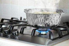 Jet Foil X-Large Disposable Aluminum Pots with Lids for Food Storage & Cooking