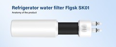 2 Pck Fridge Filter – EDR1RXD1, W10295370A, Filter 1, 46-9081, 46-9930, KAD1RXD1