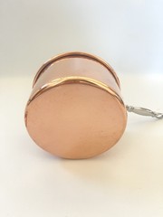 Ruffoni Copper Tin Lined Saucepan 17cm/ 7″ Oak Leaf Handle Lid