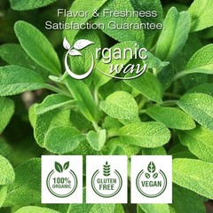Organic Sage Leaf (Cut & Sifted)