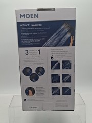 MOEN Attract Magnetix 6-Spray 6.75 in. Dual Shower Head 1.75 GPM Matte Black