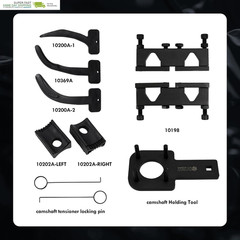Camshaft Phaser Timing Chain Tool Kit for VW Jeep Chrysler Dodge Engines, 3.6 Pe