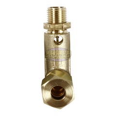 1/4″ x 1/8″ Two Stage Air Compressor Pump Elbow Unloader Valve 90 Degree Relief