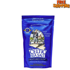 Light Grey Celtic Sea Salt 1 Pound Resealable Bag Additive-Free shipping