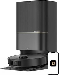 DREAME X40 Ultra Black Robot Vacuum 12000P Hands-Free Base｜Certified Refurbished