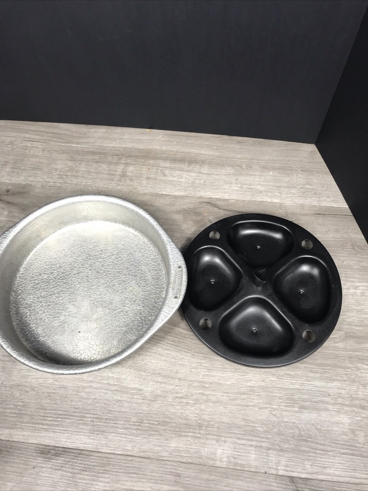 Doughmakers 9″ Baking Pan Round Cake Commercial Grade Aluminum Natural Non Stick