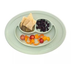 ezpz Mini Mat for 12 Months+ (Sage) – 100% Silicone Placemat – New !!