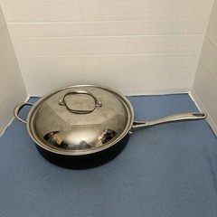 Kirkland Signature NSF Hard-Anodized Aluminum 5.5 QT (5.2 L) Sauté Pan w/Lid