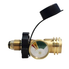 Brand New 1 PCS Propane Tank Adapter Converts POL LP Tank Valve to QCC1/Type1