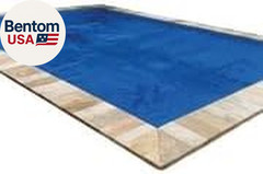 In the Swim 12′ X 24′ Premium Blue Rectangle Solar Pool Cover 12 Mil for Solar H