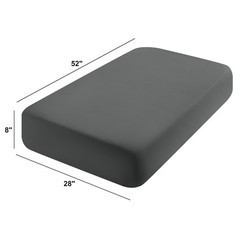 Ultra Soft Microfiber Fitted Crib Sheet, Easy Care Toddler Fitted Sheet