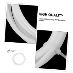 Clear Translucent PTFE Tubing Capillary Tube Pipe Hose -200℃ ~ 260℃ High Temp