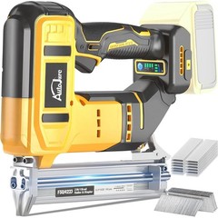 18GA Cordless Brad Nailer for Dewalt 20V Battery, 2 in1 Electric Nail/Staple Gun