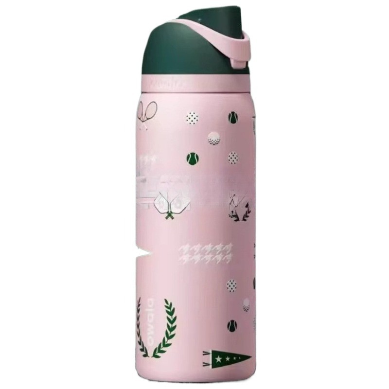 2026 NEW Owala 32oz FreeSip Color Drop Weekender Tennis Pink Water Bottle