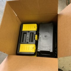 2 Pack! ~ STANLEY® 12.5 in Toolbox Tool Box with Lid Organizers STST13011