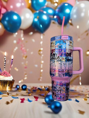 Taylor Swift 40oz Tumbler – Stainless Steel – “Little Swiftie” Gift
