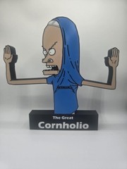 Beavis Cornholio TP Holder for Bathroom Decor, 90s Pop Culture Beavis and Butt-