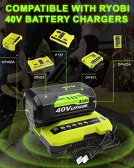 40V Battery For Ryobi 40 Volt 8.0Ah Lithium OP4050 OP40602 OP40261 OP4060 OP4030