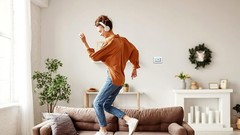 Smart Wi-Fi Thermostat: 7-Day Programmable, Large Backlit Display, White