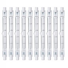 Light Bulb 120V 500W 500 Watt J Type T3 R7S 118mm Double Ended 4.6 F
