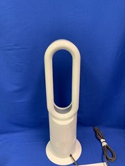 Dyson AM09 Hot & Cool Jet Focus Fan Heater- White/Silver-Seller Refurbished