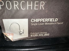 PORCHER 5120.101.002 CHIPPERFIELD SINGLE LEVER MONOBLOCK FAUCET, CHROME
