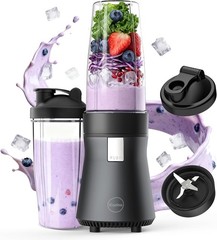 28oz Personal Blender with Detachable Attachment and Push Button Control