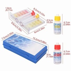 HORMY 2 Way Swimming Pool Testing Kit Water Tester For Chlorine and Ph Test USA