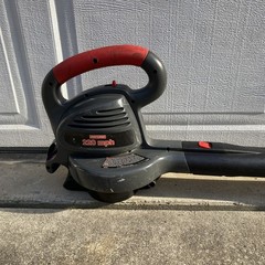 Craftsman 220 Mph Electric Lead Blower 120 Volts 60 HZ 12 Amps ONLY ENGINE