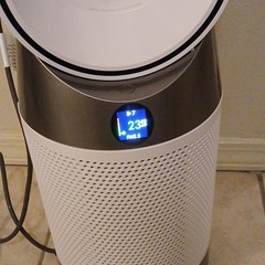 Dyson Pure Cool Bladeless Tower Fan Oscillation Digital Display White Silver