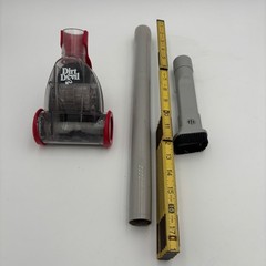 Dirt Devil Vacuum Attachment Set UD70181 Turbo Tool Wand Brush Red Gray