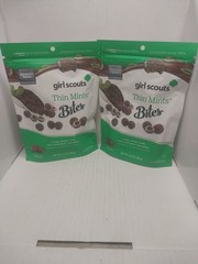 Girl Scouts Thin Mints Bites 5.5 Oz Pack Of 2 New Exp 04/15/2027