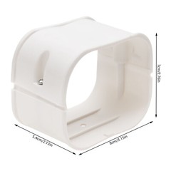 3″W 15Ft L Air Conditioner PVC Line Cover Kit For Air Condition Duct Protection