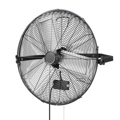 Uimoso 24 in Wall-Mounted Fan with Adjustable Speeds for Industrial Use