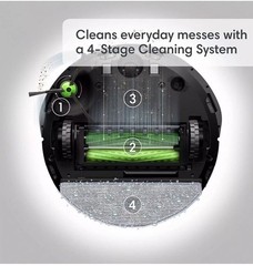 iRobot Roomba Combo i5+ Self-Emptying Smart Mapping Robot Vacuum and Mop *READ*