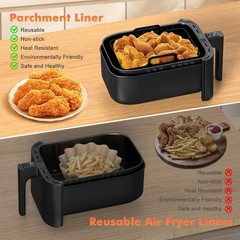 18 Piece Air Fryer Accessories Set Nonstick Dishwasher Safe & Durable Party New