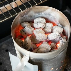 Expert Grill Charcoal Chimney Starter for Outdoors, with Safety Handle