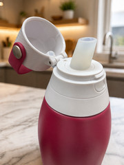 Brita 32oz Stainless Steel Filter Water Bottle Leakproof Straw BPA Free
