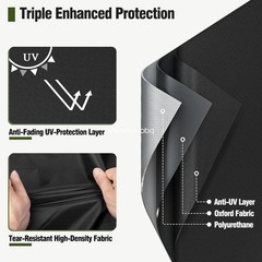 Waterproof Heavy Duty Outdoor Couch Cover Double-Stitched Patio Sofa Protector