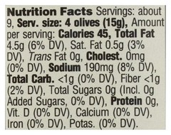 4.6 Oz Organic Kalamata Olives – Pitted, Certified & Greek Authenticity
