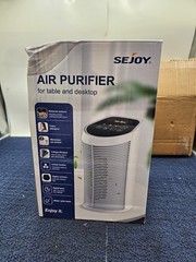 Sejoy Air Purifier 3-Stage Filtration 120V 60Hz For Table And Desktop