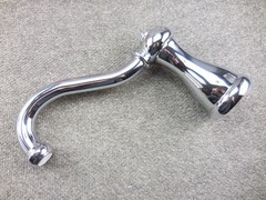 Unused Price Pfister RT6-M0XC Marielle Polished Chrome Finish Roman Tub Spout