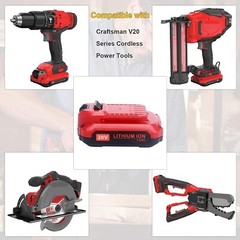 NEW FOR Craftsman CMCB202 V20 20 Volt Lithium ion Li-ion Battery 3.0 AH CMCB201